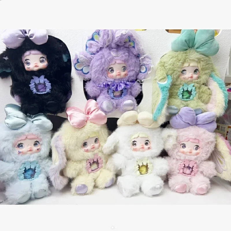 En Stock Nommi V6 Fantasy World Series caja ciega de felpa caja misteriosa figuras de Anime colgante de cara de vinilo lindo muñeco de juguete regalo