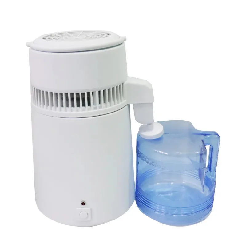 Portable electric distiller, household steam distiller, built-in filtration and automatic power-off water purification equipment