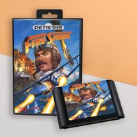 for Fire Shark US Cover 16bit retro game cartridge for Sega Genesis Megadrive video game consoles