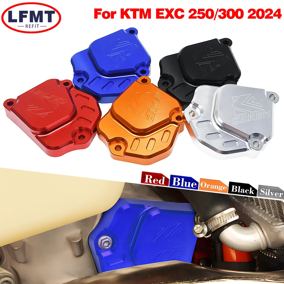 

2024 Motorcycle CNC Right Exhaust Valve Control Cover For KTM SX XC EXC XCW TPI 250 300 For Husqvarna TC125 TE250i TX300i 2023
