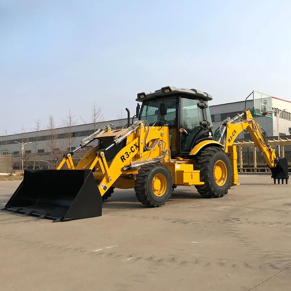 Backhoe Loader Tractor New Backhoe Excavator Jcb Mini Backhoe Loader 4x4 Wheel/Backhoe Loader