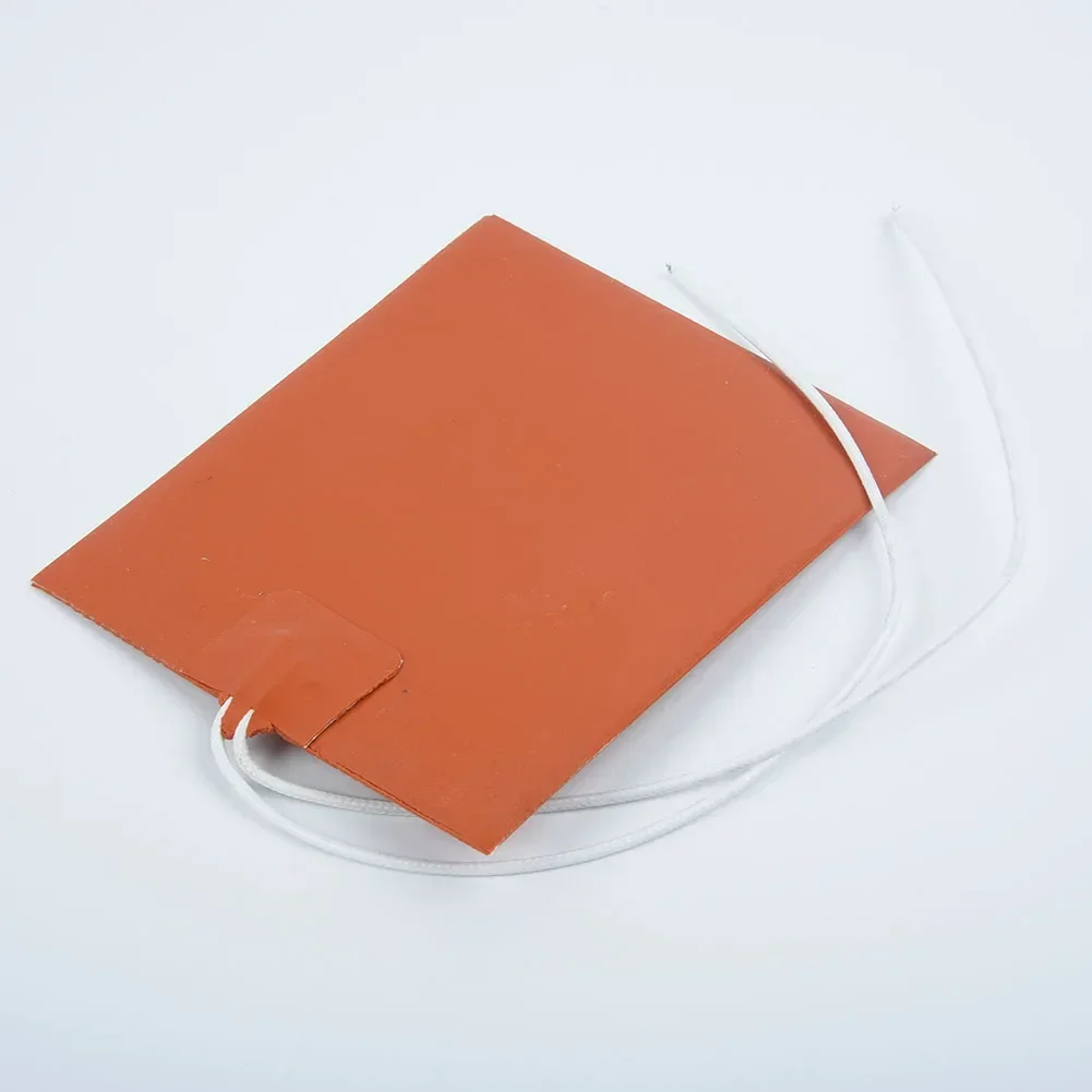 60degree Celsius 12V 12W Silicone Heater Pad For Printer Heated Bed Heating Mat 100*120mm Silicone Heating Pad