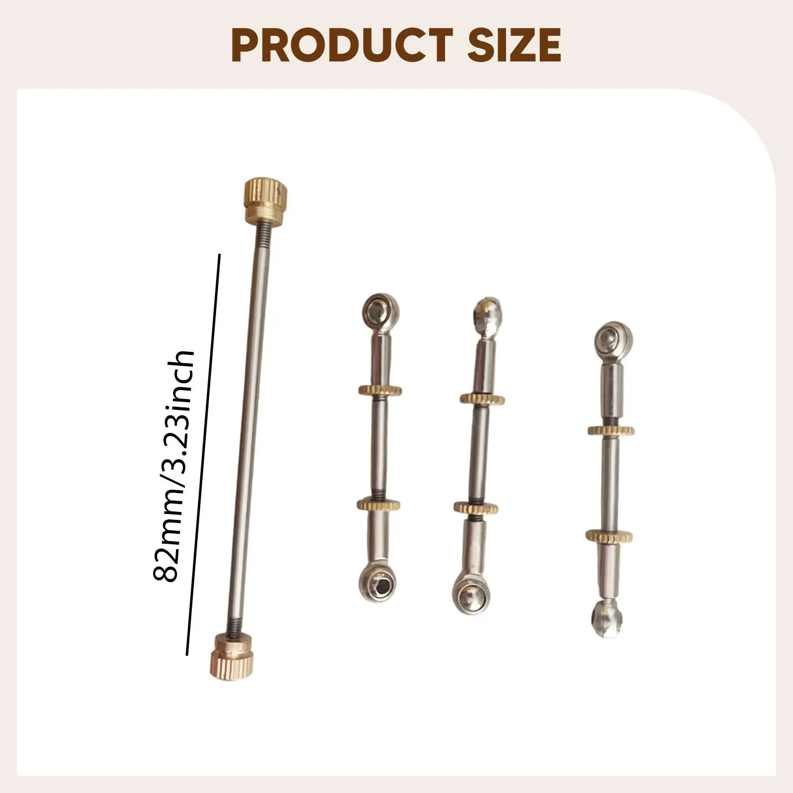 Professional Connecting Rods for Brass Instruments Universal Ball Joints Trumpet Repair Kit for Fixing Loose or Broken Keys