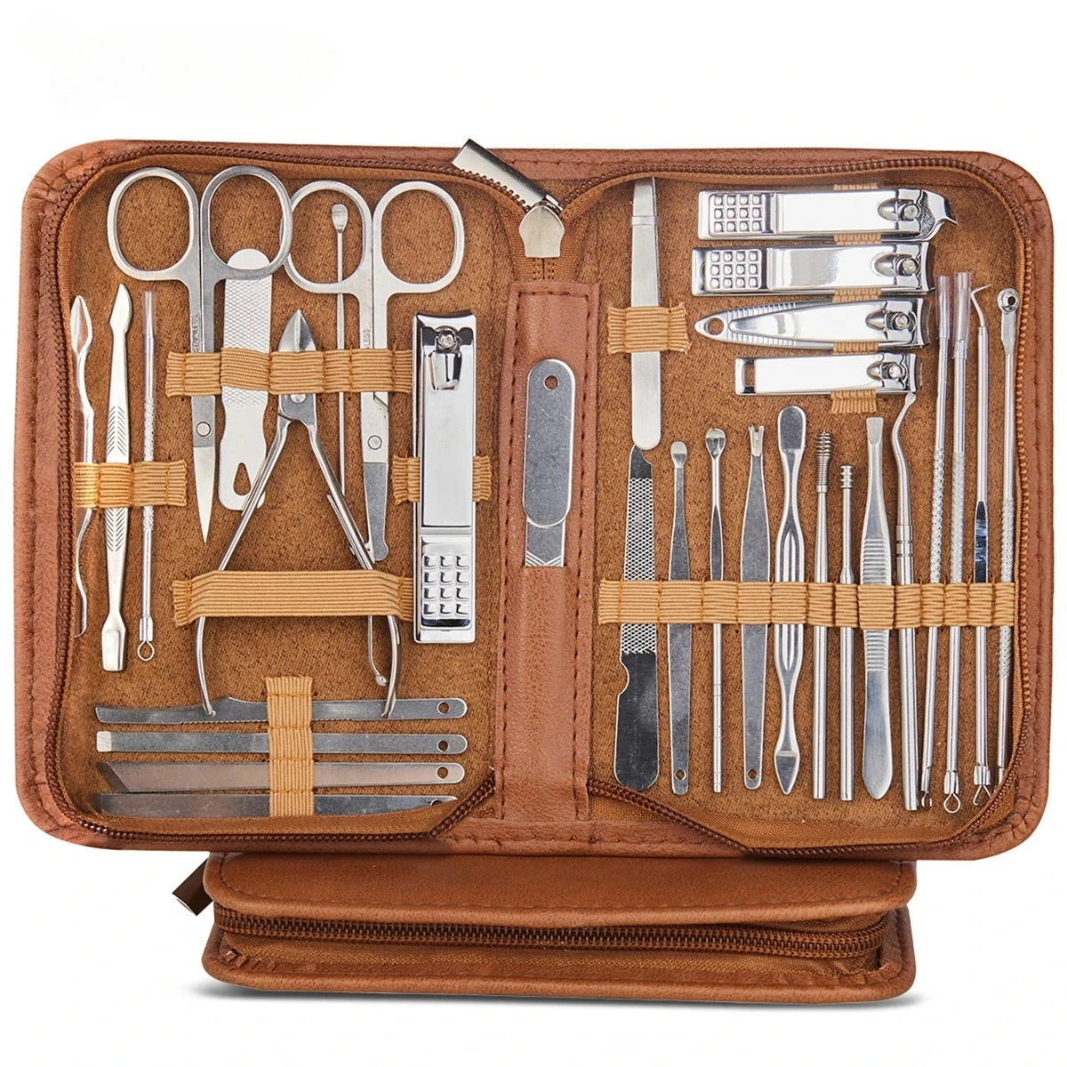 8/32-teiliges Maniküre-Set Professionelles Pediküre-Kit Nagelscheren Pflegeset Edelstahl Maniküre-Schneider Nagelpflege-Werkzeuge