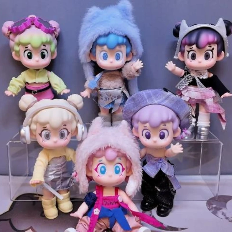 

Коллекционная фигурка Piny SAKUARA PARTY: Загадочная коробка-сюрприз, подвижная кукла, настольный декор, игрушка из ПВХ, подарок для девочки