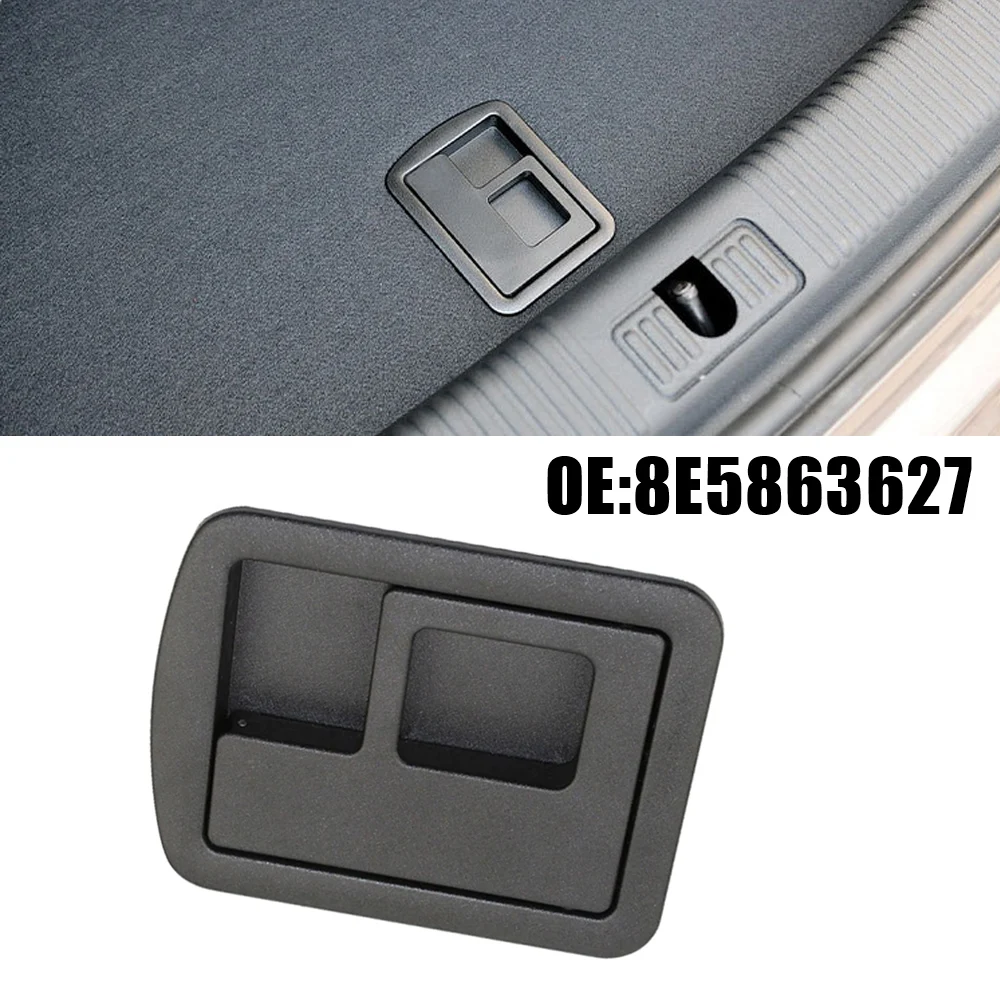 

1pc Car Rear Trunk Floor Carpet Latch Cargo Liner Handle Cover for Audi A3 S3 A4 B6 B7 B8 S4 A5 S5 A6 C6 C7 A8 for VW Phaeton