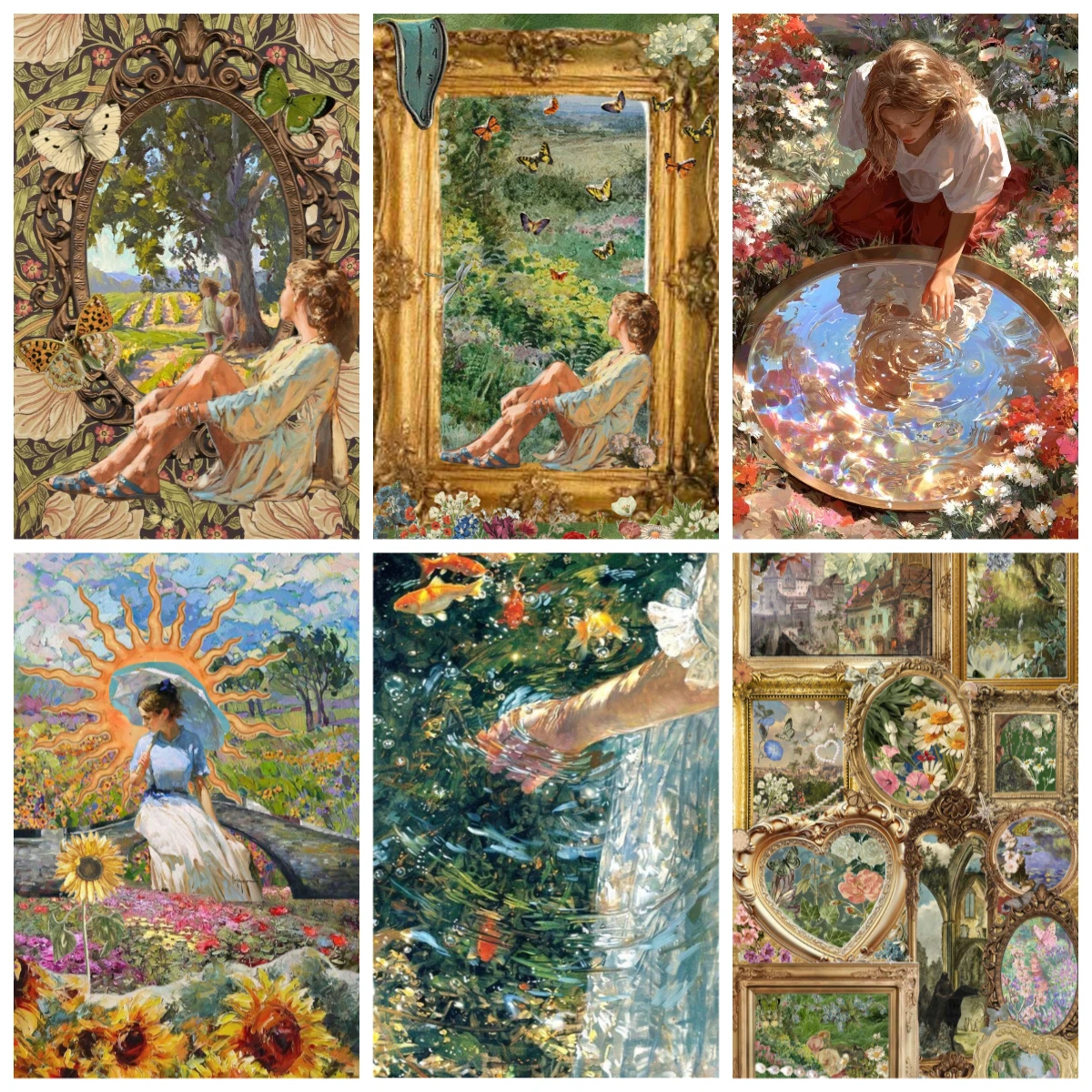 quebra-cabeca-de-papel-com-menina-em-um-jardim-de-flores-com-borboletas-500-pecas-presente-para-montagem-em-familia-e-decoracao-de-casa