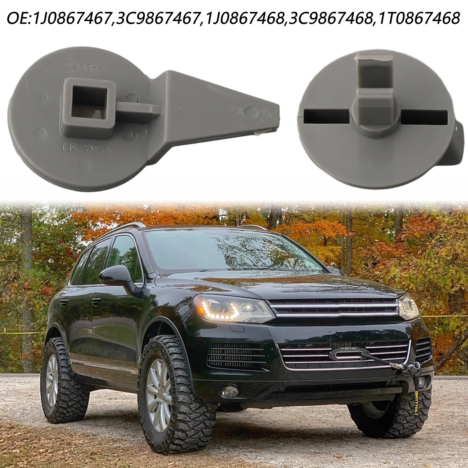 Truck Locking Bolt Trunk Lining Exterior Parts Mud Flaps Trunk Lining Locking Bolt 10g 1J0867467 ABS 100% Brand New