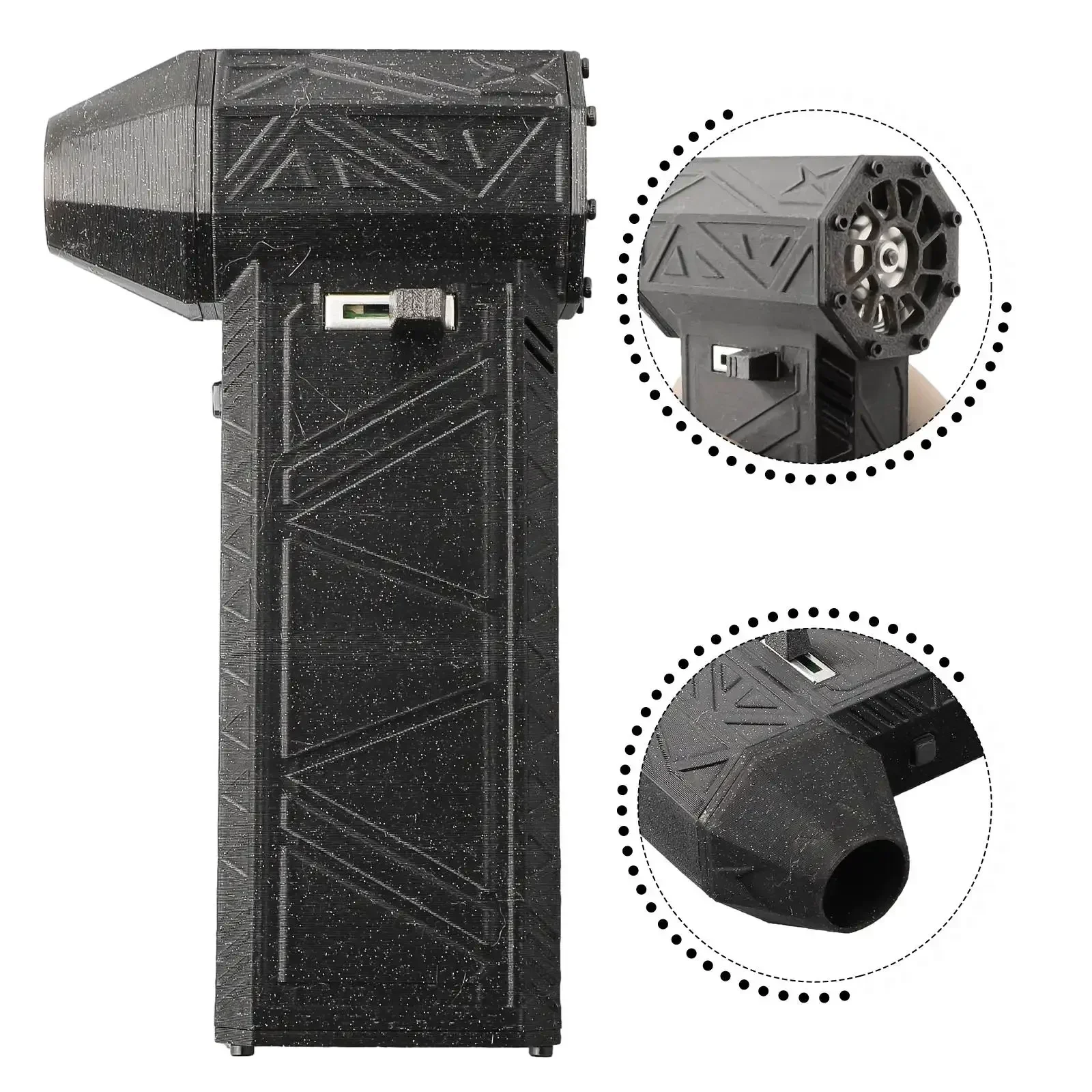 

Вентилятор турбонаддува с Φ Pocket Jetfan Mini Turbo Jet Fan 45 m/s Speed 11 12W RPM, эффективный бесщеточный двигатель