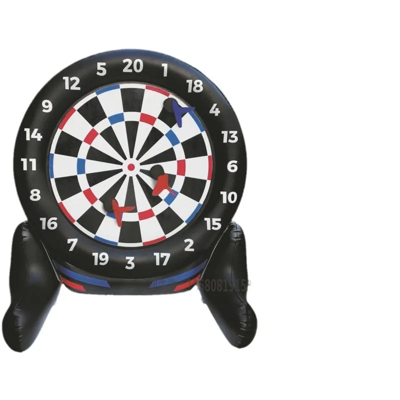 

Inflatable target base football target