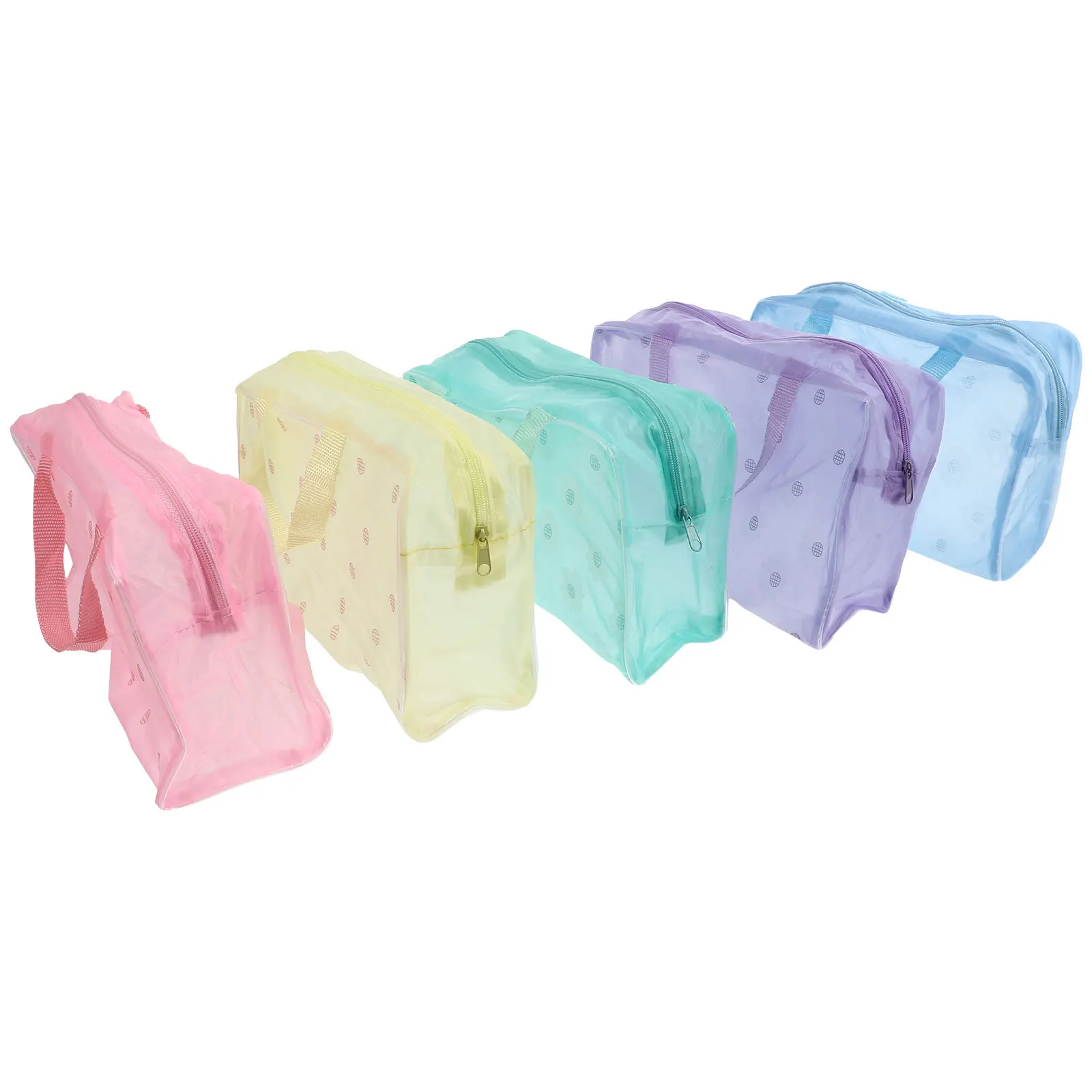 

5Pcs Waterproof Toiletry Storage Bags Floral Makeup Organizer Pouch Travel Wash Shower Portable Carry Bag