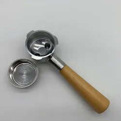 Ears thickness 4.0mm Solid wood 51mm Filter holder Portafilter for espresso Coffee Machine original handle