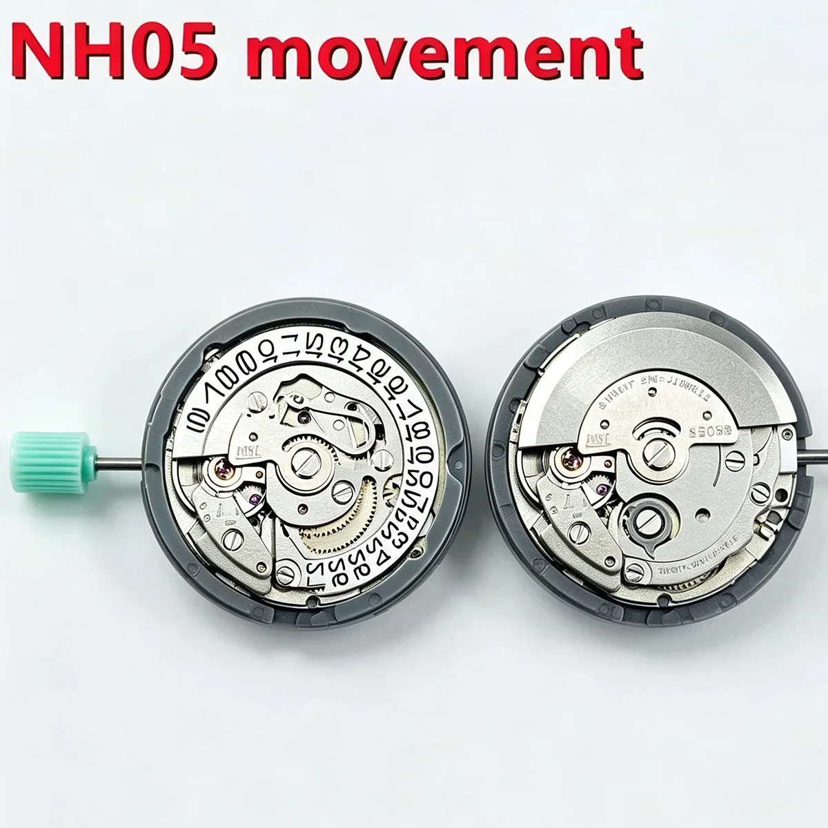 Genuine Japan NH05 NH05B Movement 3 Digit Calendar Movement Date Set High Accuracy Automatic Mechanical Watch Wrist Movement