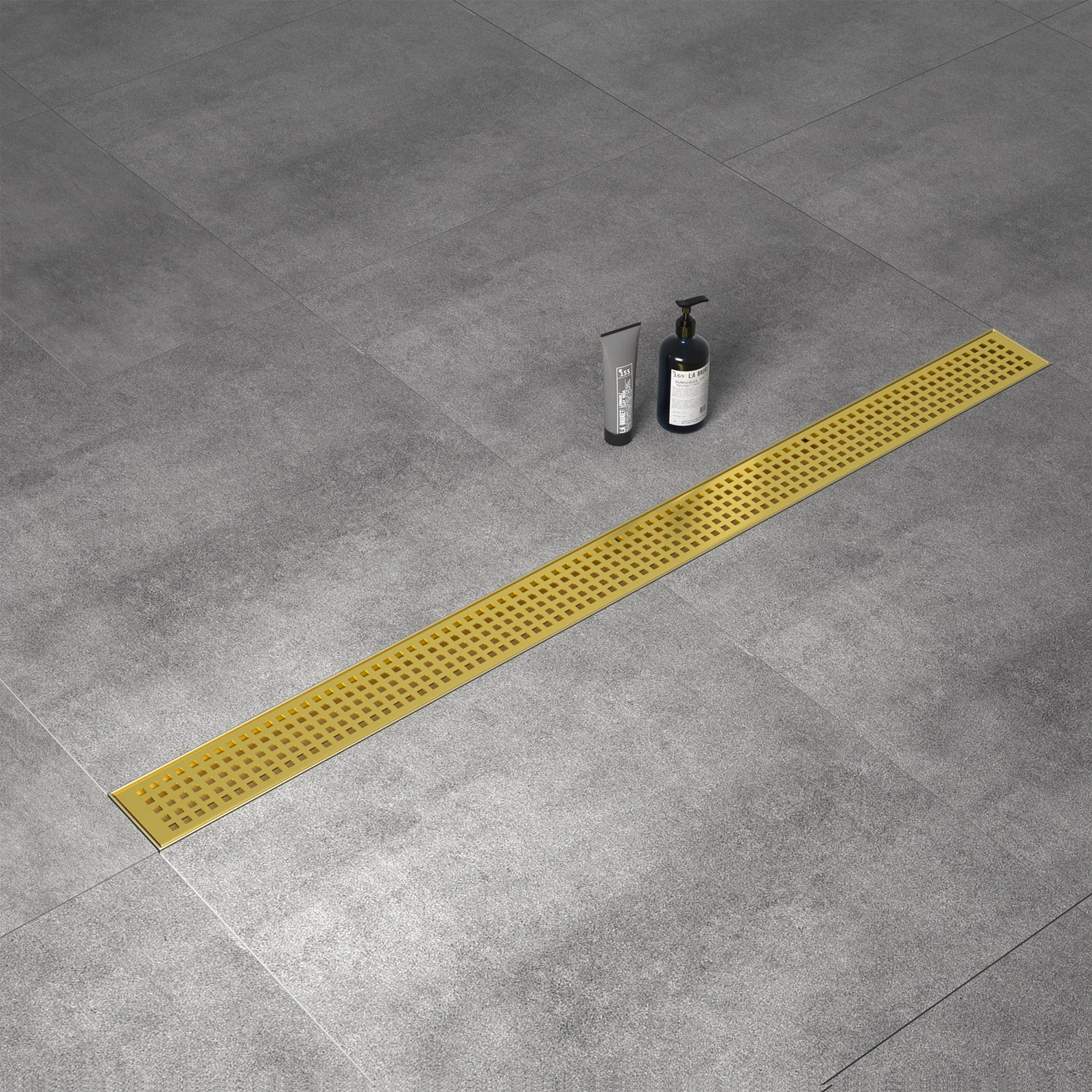 Premium Vertical Outlet Linear Floor Drain Modern Look Easy Cleaning Durable Materials High Efficiency Trendy Design