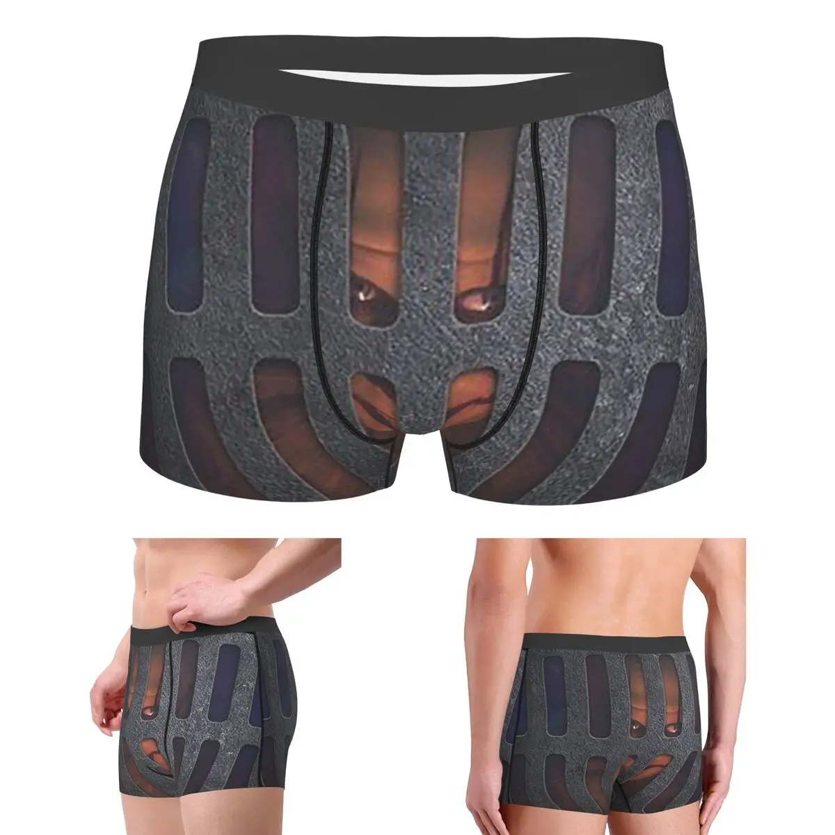 

Boxer Underpants Shorts Halloween Welcome Horror Movie IT Pennywise Panties Men's Breathable Underwear for Homme Man Boyfriend