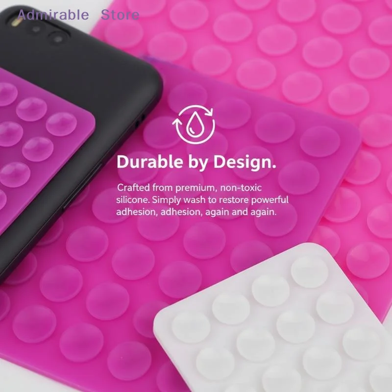 w1PC Double Side Silicone Suction Pad for Mobile Phone Fixture Anti Slip Suction Cup For Table Fixing In Repair Shops