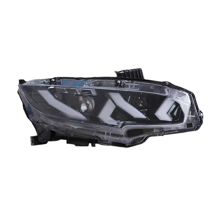 

Sell WellFactory Sales Car Accessories With Red Devil's Eye Headlamps LED Headlights For 10th Civic 2016-2020