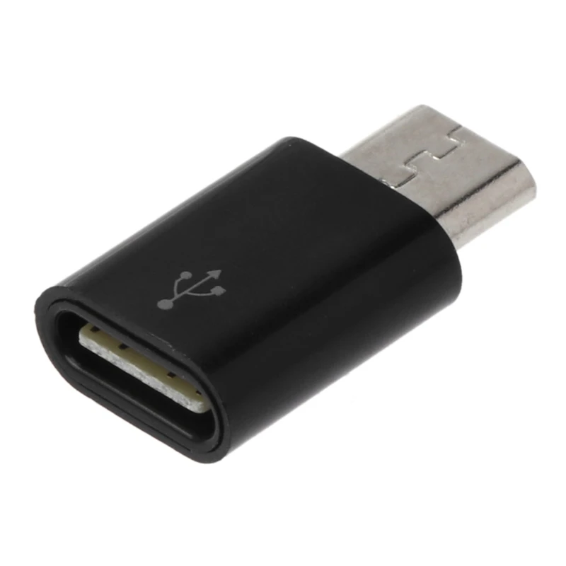 USB C to Micro USB Adapter (female) to Micro USB (male) Connector Device