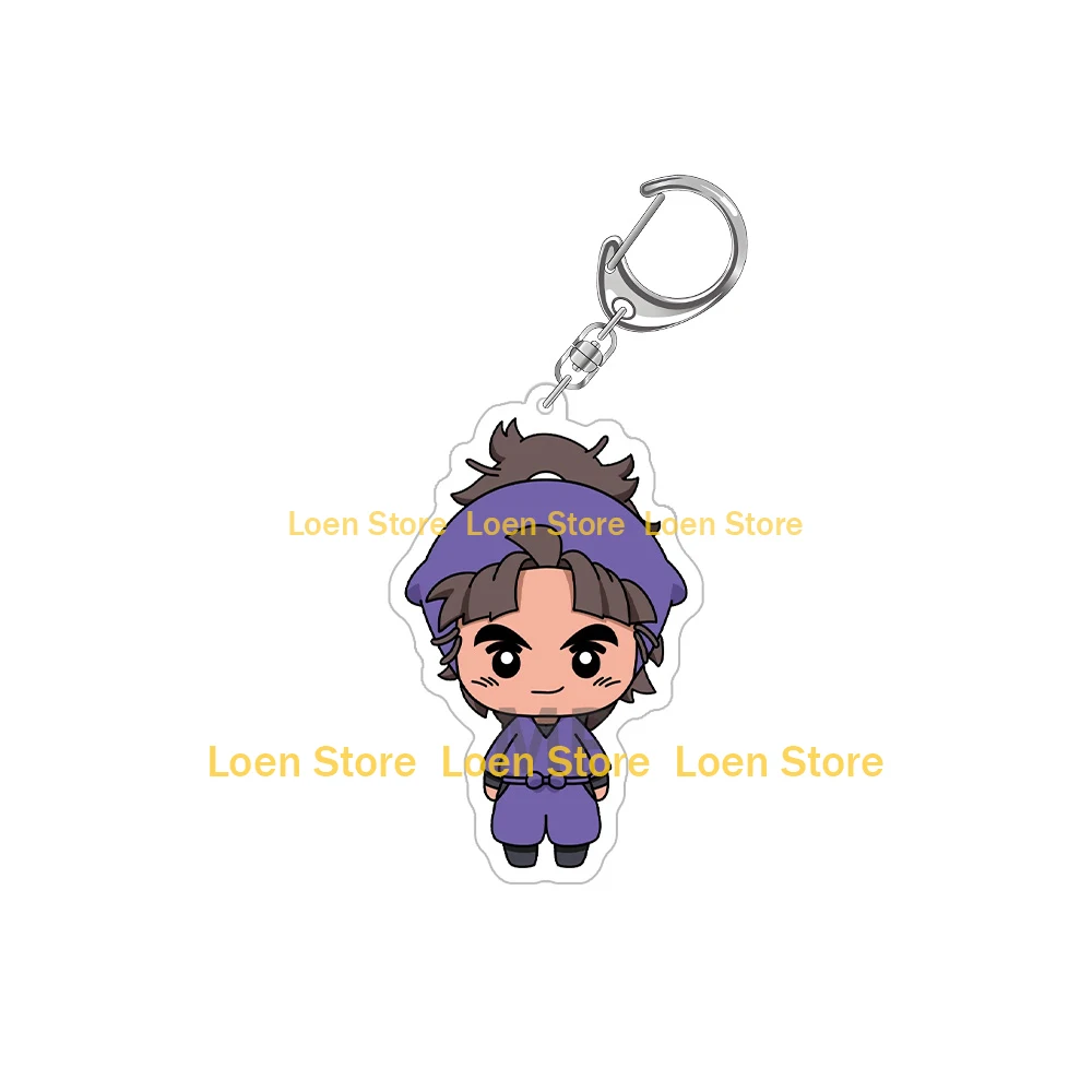نينتاما رانتارو التميمة كيريمارو شينبي كوروكي ناناتسوماتسو توبي سينسي دوي سينسي تشيبي أنيمي سلسلة مفاتيح مصنوعة من الأكريليك حقيبة قلادة لعبة #3
