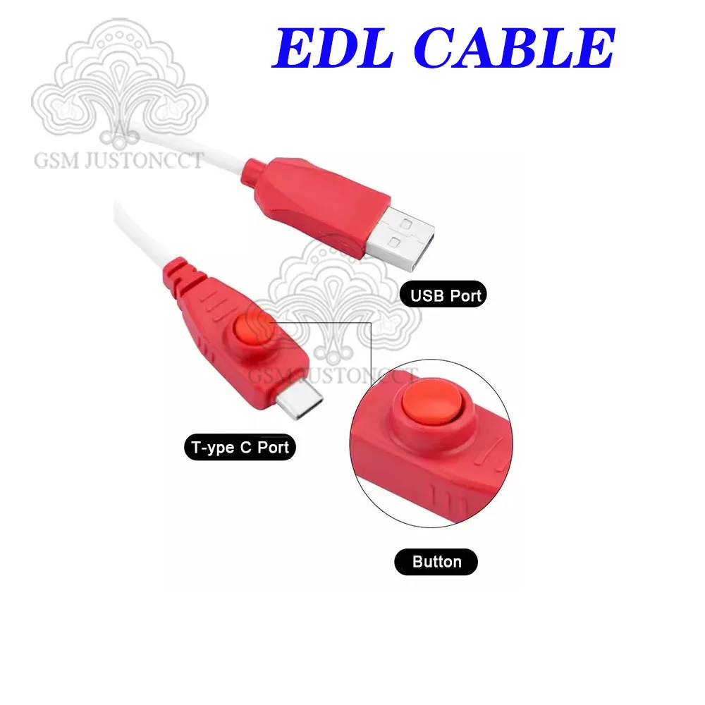 OSS W231 W232 Deep Flash 9008 EDL Cable For Xiaomi Redmi Open Port C-type Adapter Engineer Line Mobile Phone Repair Tool