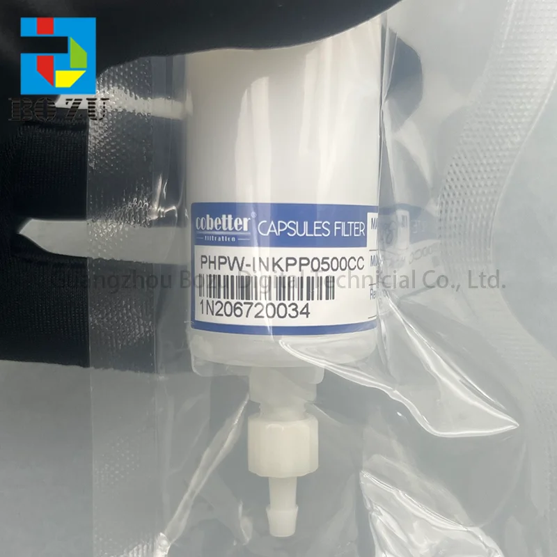 Original and new Cobetter PHPW-INKPP500CC -5um Capsules Filter For Eco Solvent water based Inkjet Printer Cobetter Filter