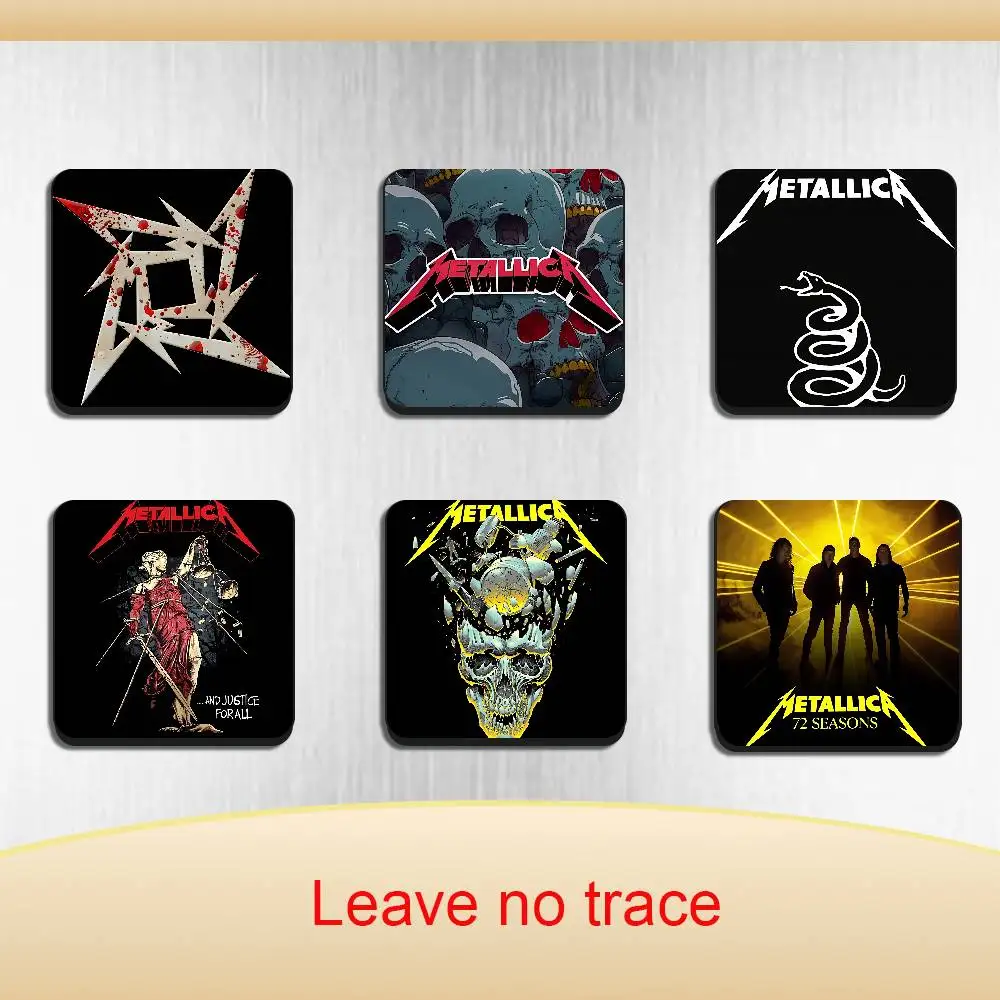 Master of Puppets ReLoad Metallica Magnetic Sticker Fridge Magnets No Falling Off Fit for Refrigerators All Metal Surfaces