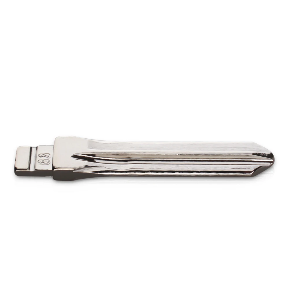 KEYYOU NO.83 Metal Uncut Blank Flip Folding Remote Key Blade Replacement Car Blank SX9 Key Blade For Peugeot Citroen Key