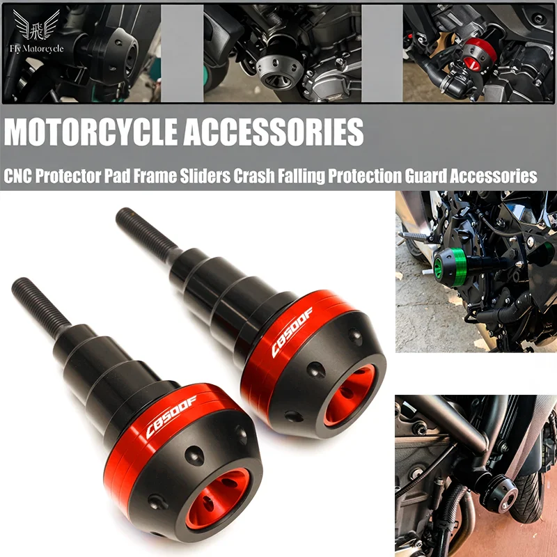 

Motorcycle CNC Falling Protection Frame Slider Fairing Guard Crash Pad Protector Accessories For Honda CB500F CB 500F CB-500F