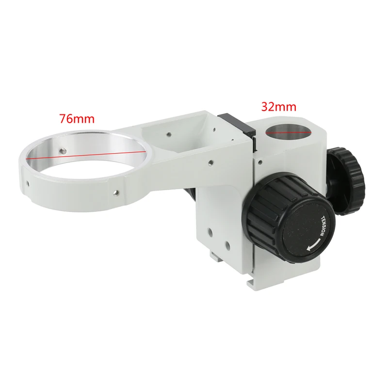 Large Size Universal Stereo Microscope Table Stand Focusing Rack 76mm Diameter Holder For Binocular Trinocular Microscopio