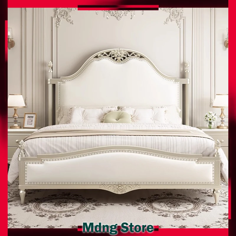 

Minimalist Bedroom Bed Unique Aesthetic Children Frame Bed Princess Storage Queen Size Camas Matrimoniales House Accessories