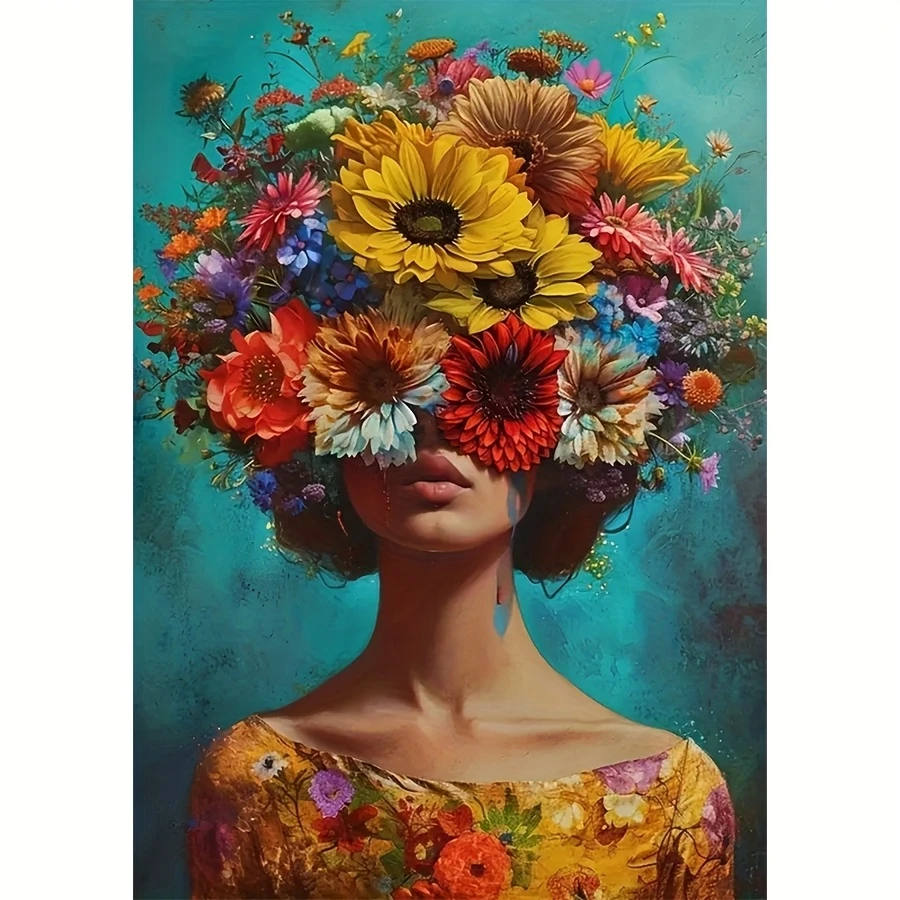 quebra-cabecas-de-500-1000-1200-2000-pecas-grinalda-floral-e-retrato-de-mulher-elegante-–-jogos-de-atividade-familiar-para-decoracao-de-quarto-e-presente
