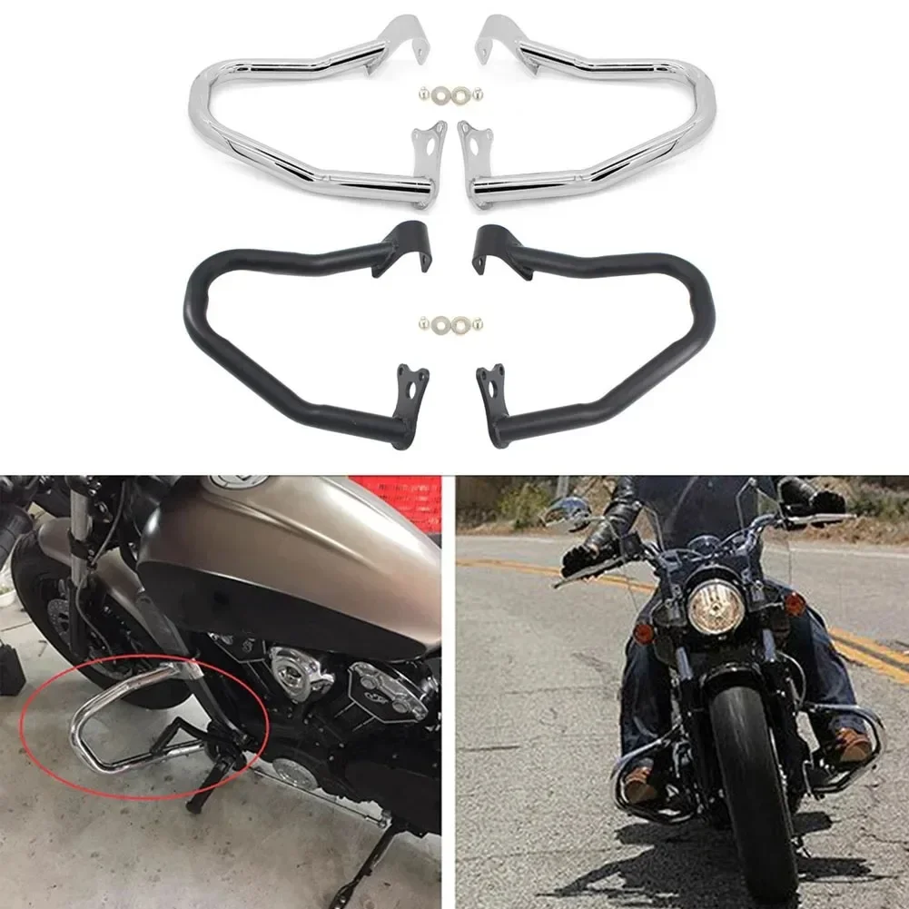 

New Motorcycle Highway Engine Engine Guard Crash Bar For Indian Scout 2015-2020 Sixty 2016-2020 Bobber 2018-2019 2020