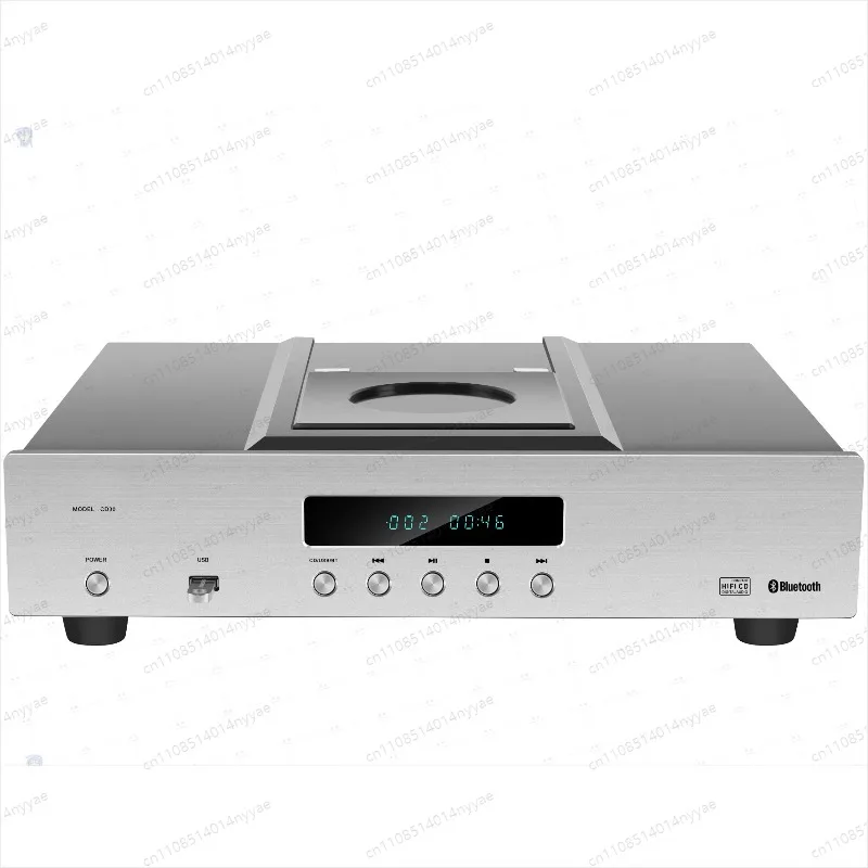 CD30 HiFi CD Player with 9038 DAC Chip, Sliding Lid Design & Bluetooth/USB Lossless Playback - Audiophile Grade