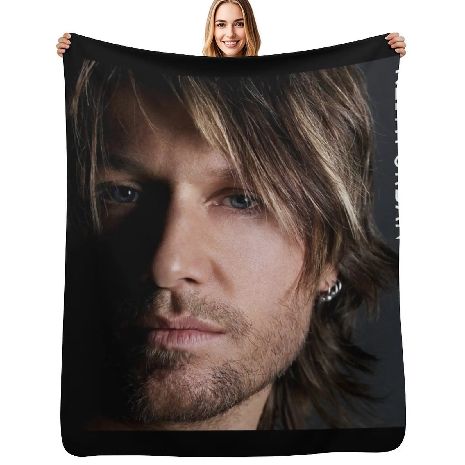 

Keith Urban Love pain the whole crazy thing Throw Blanket Weighted Flannel Fabric Single Blankets