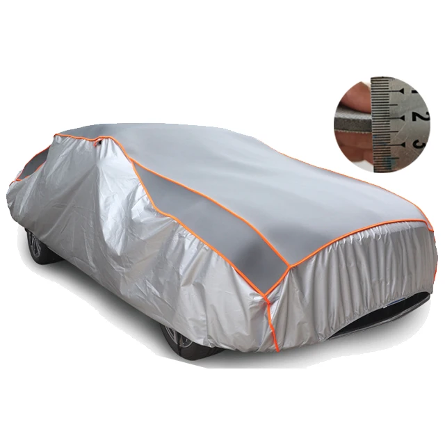 Hot-selling High Quality Waterproof Hail protection Cover 5mm EVA Hail Buffer Layer Oxford Cloth Non-woven Car Cover
