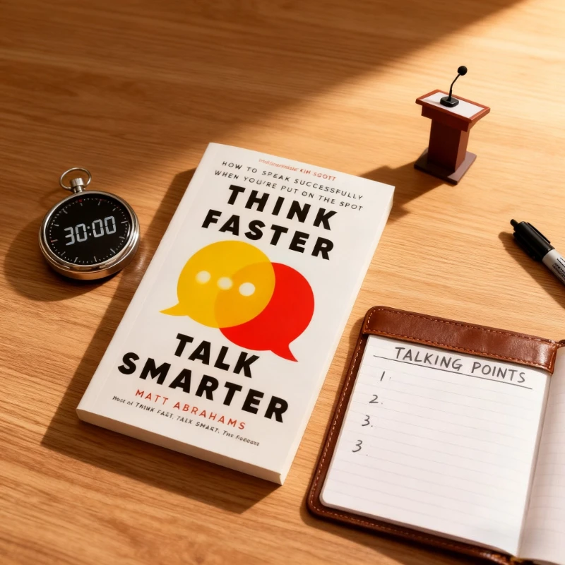 

Think Faster Talk Smarter: How to Speak Successfull When You're Put On The Spot English Books