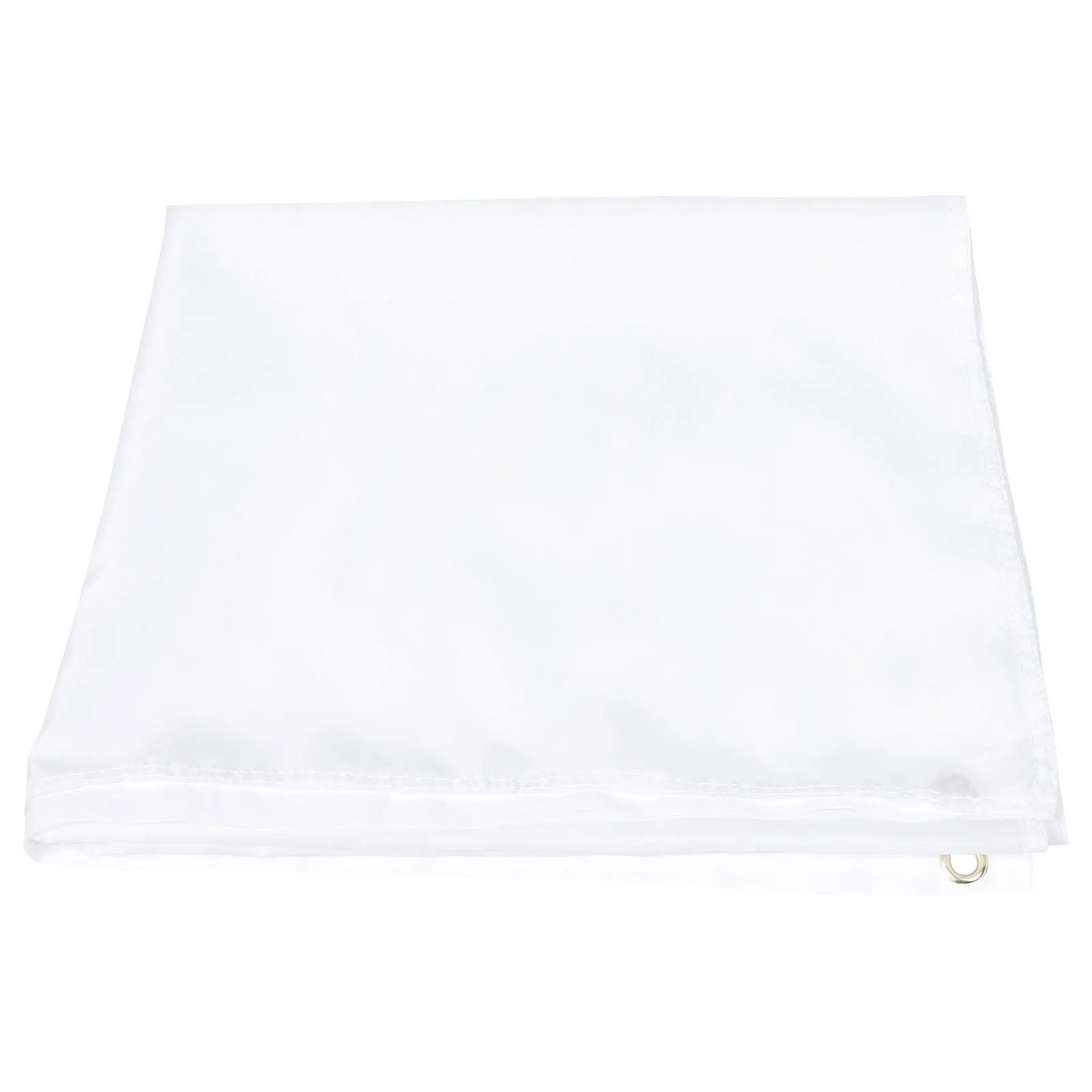 1Pcs Durable White Flag Creative DIY Party Decoration 90x150cm Polyester Lightweight Festival Event Prop White Flag