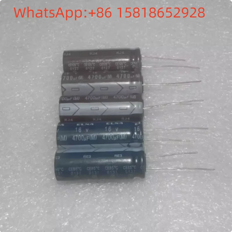 5pcs 16V4700UF RJ4 12.5*35mm ELNA CE Vertical Through-Hole Imported High-End Electrolytic Capacitors