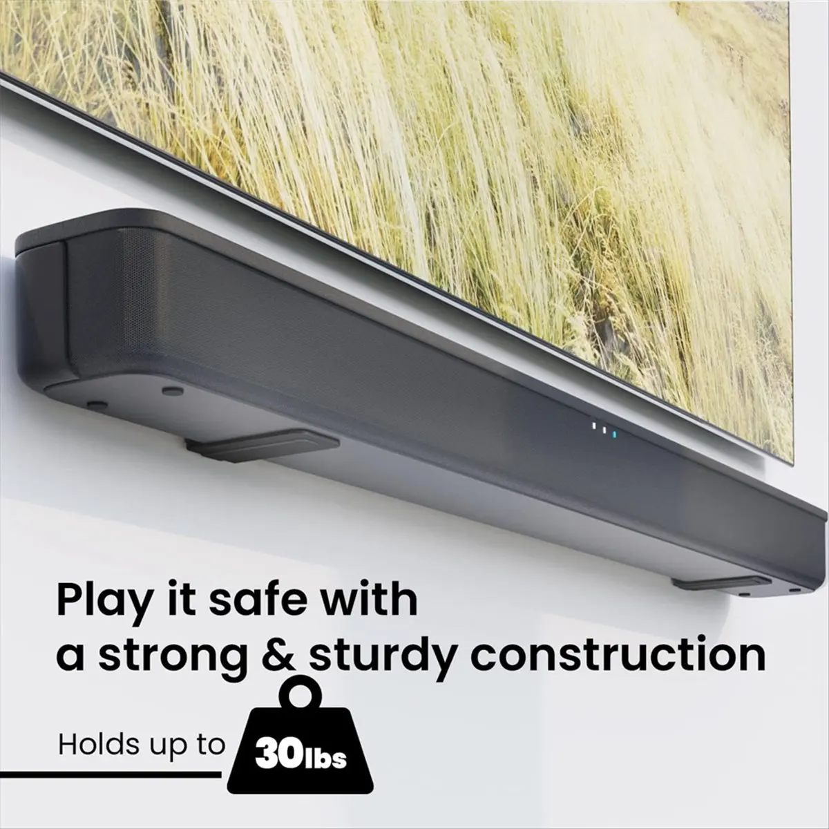 A95G Soundbar Mount for , , , , , Sound Bar Mounts Under TV,Soundbar Wall Mount Bracket, Sound Bar Shelf