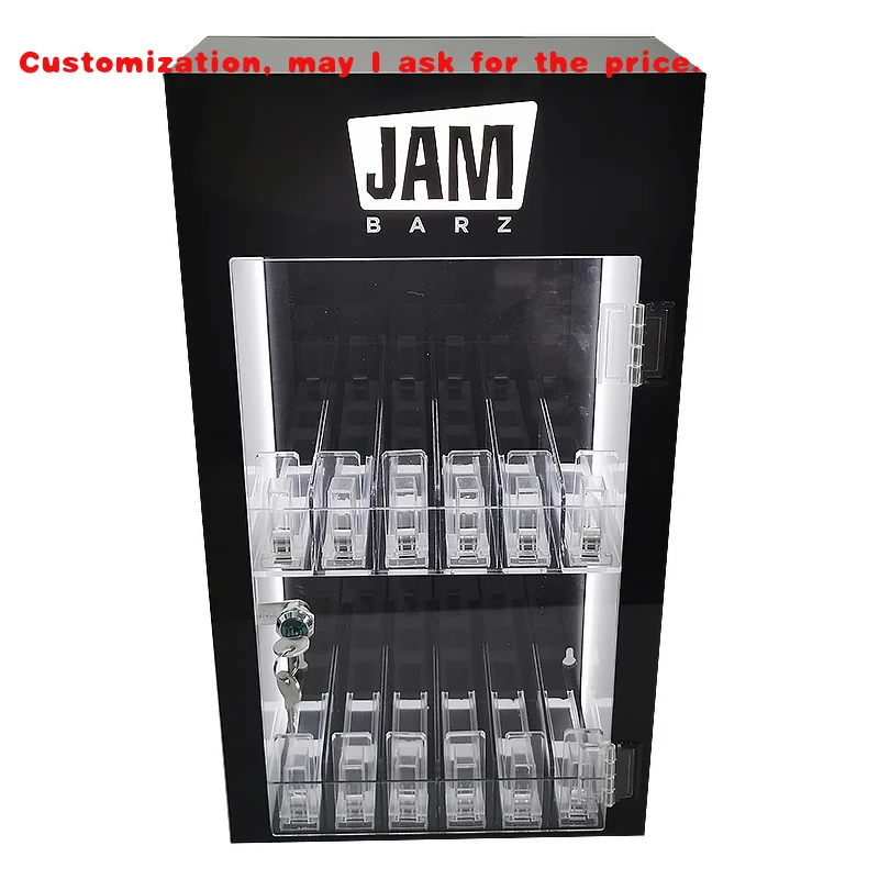 custom.Tinya Custom Cheap USB Charging Display Phone Stand Acrylic Cell Phone Accessories Display Rack With Hanging H