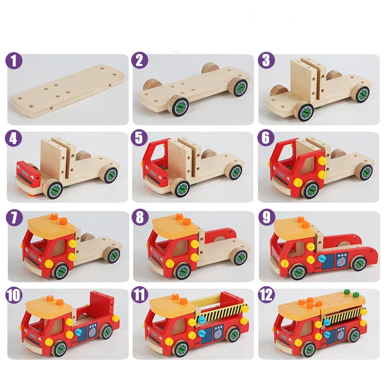 Bambini 3D occupato bordo giocattoli in legno gioco Montessori simulazione gioco di imitazione strumenti a vite movimento Fine formazione giocattoli educativi