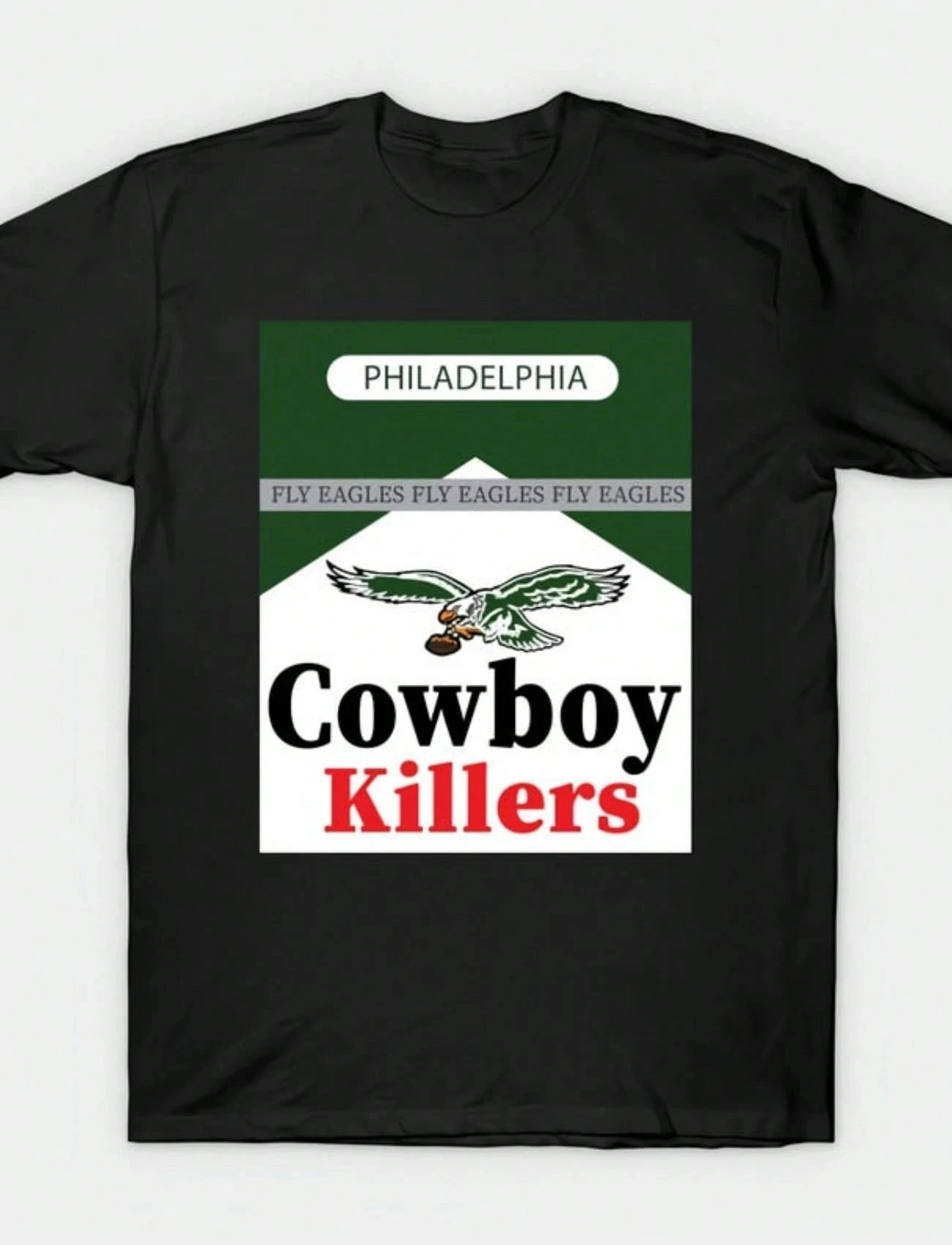 Camiseta para hombre, camiseta de mascota águila de Filadelfia, camiseta gráfica de fútbol de dibujos animados, regalo para fanáticos de los deportes, águila deportiva, Hip Hop, Unisex