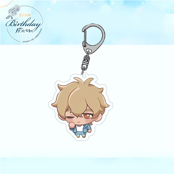 2025 أنيمي الكرتون الشكل مفتاح سلسلة كيرينغ نو: كرنفال ياكومو أوليفين لطيف صغير تأثيري سلسلة مفاتيح مصنوعة من الأكريليك لطيف itabag قلادة