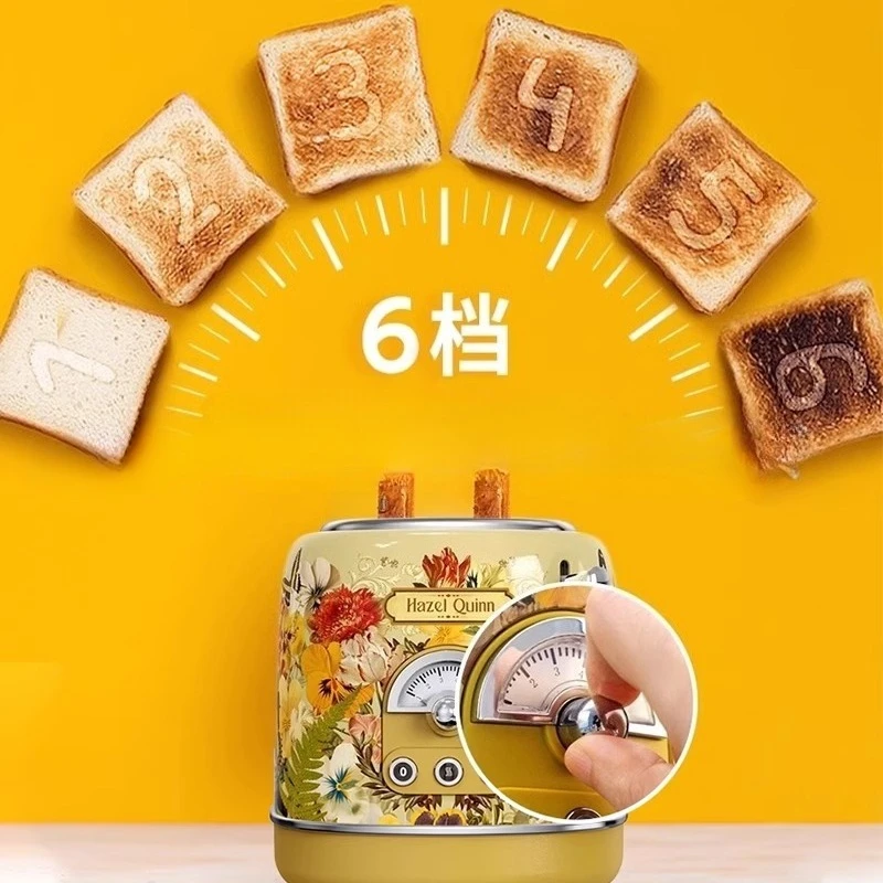 Retro toaster new home multi-function baking automatic double-sided toasting sandwich toaster