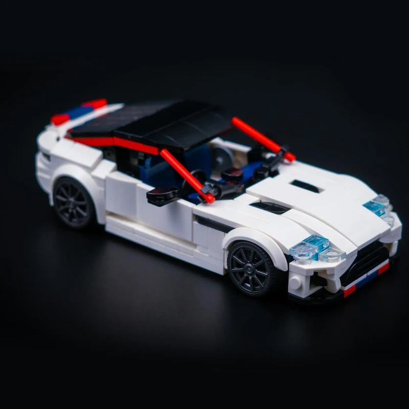 Speed Racing Car Model MOC Building Bricks Top Tier Sports Car Modular Technology Gifts Holiday Assemble Toys Suit Display