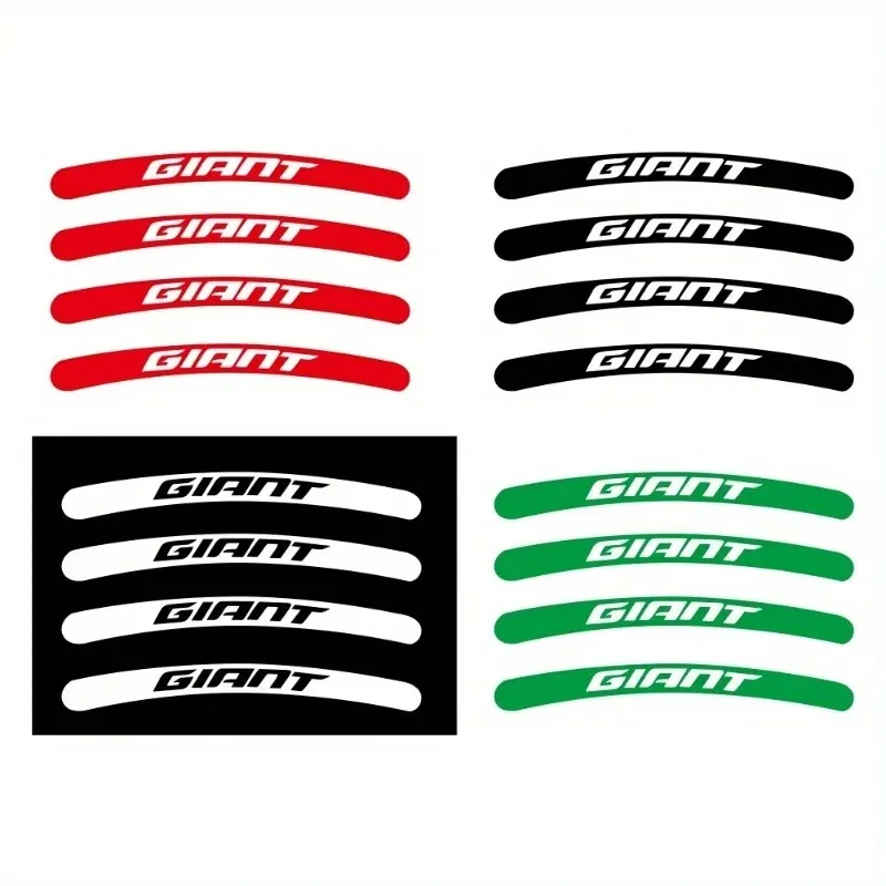 

1 set of 4 bicycle stickers, reflective motorcycle accessories, covering decals, warning labels