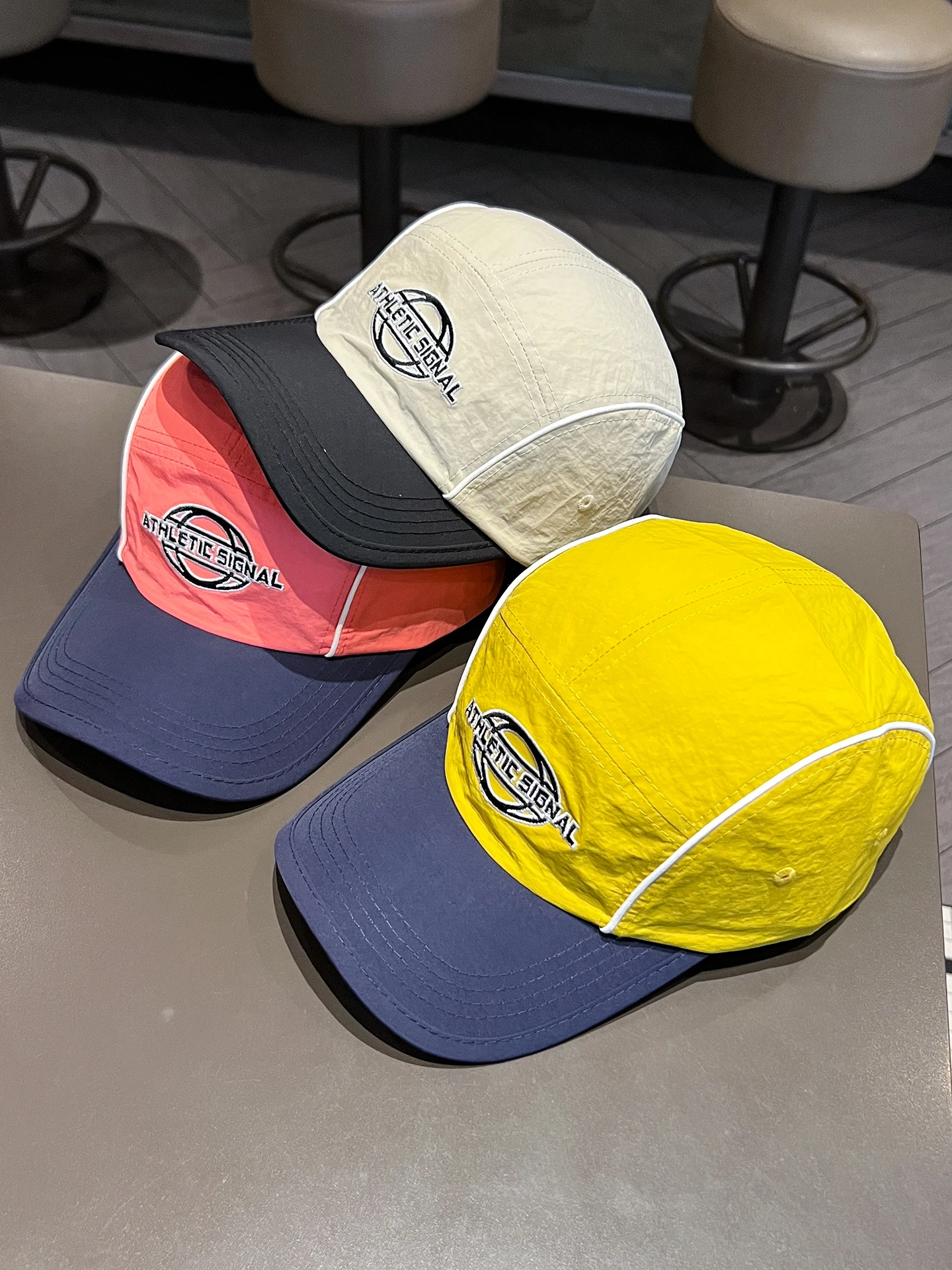 قبعة كتلة الألوان للرجال والنساء صيفية خفيفة الوزن وسريعة الجفاف وقابلة للتنفس قبعة بيسبول رياضية للجري في الهواء الطلق #2