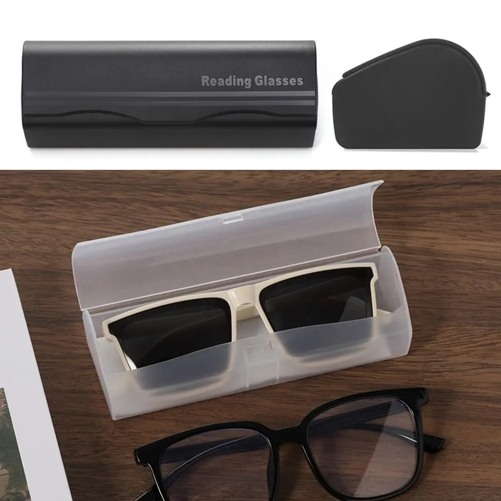

Fashion Portable Glasses Case Frosted Simple Glasses Storage Box Eyeglass Case Glasses Accessories