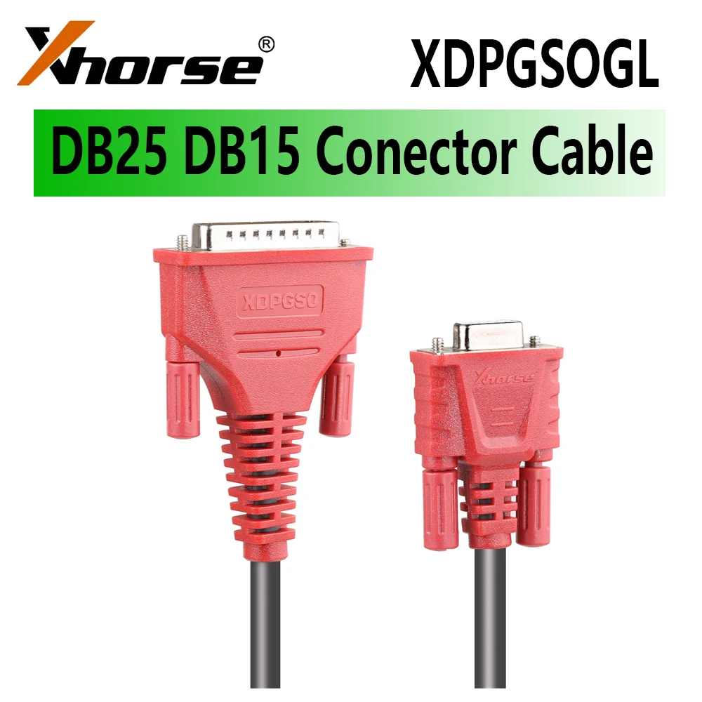 

Xhorse XDPGSOGL DB25 DB15 Conector Cable work with VVDI Prog and Solder-free Adapters