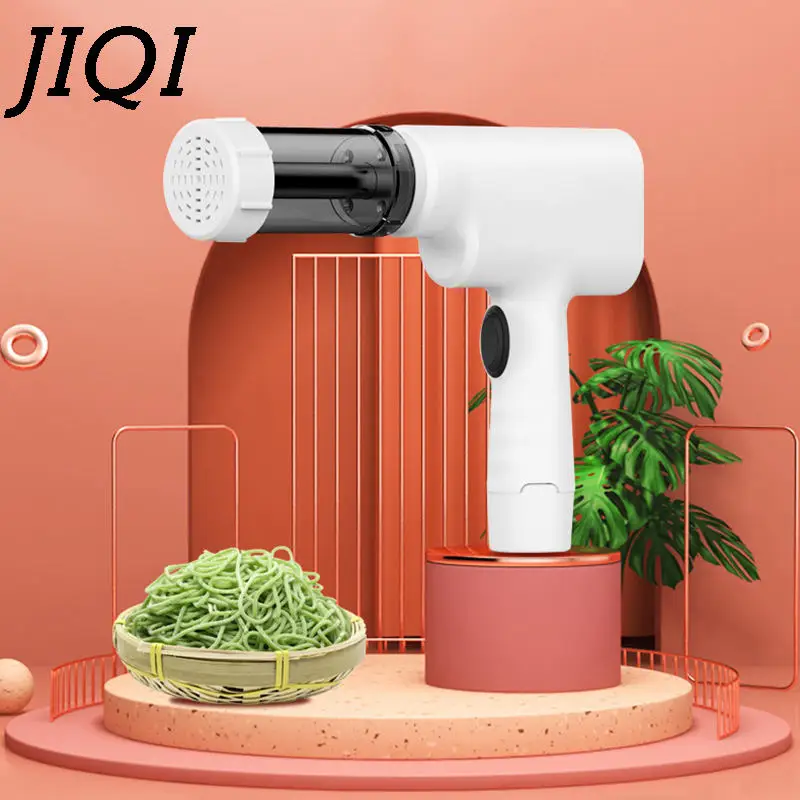 100V-240V Handheld Multifunctional Noodle Press Wireless Rechgargable Enema Machine Sausage Maker Pasta Spaghetti Processing US